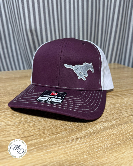 MV Mustang Richardson 112 - Maroon/White
