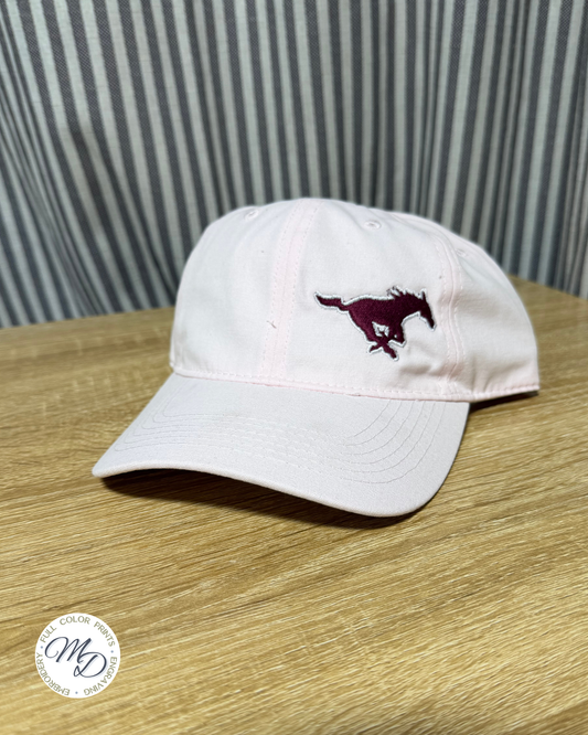 MV Mustang Canvas Hat - Pink