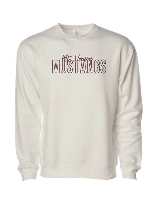 Mount Vernon Mustang Crewneck