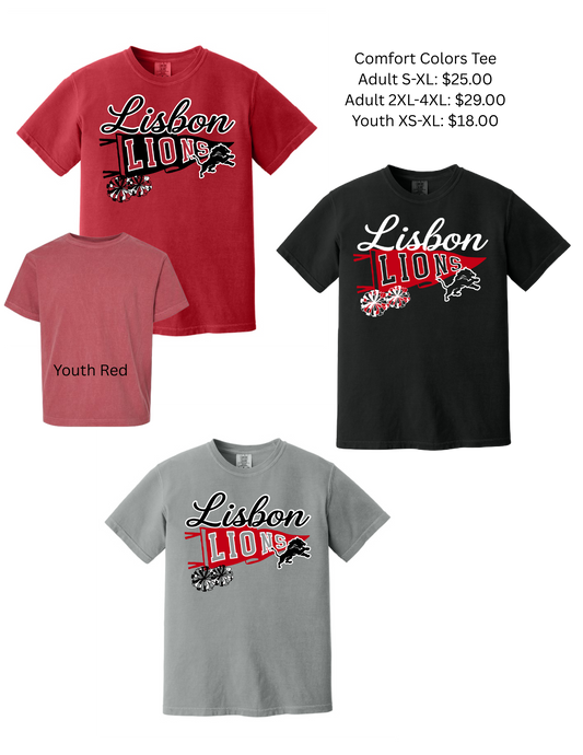 LHS Cheer Comfort Colors T-Shirt
