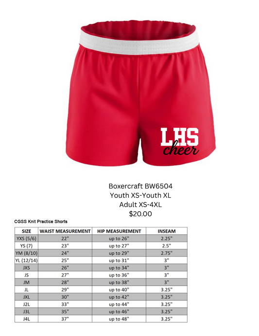 LHS Cheer Shorts