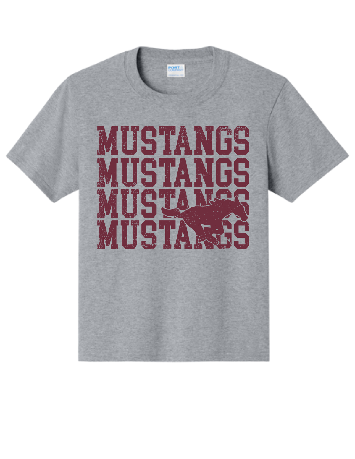 Mount Vernon Mustangs Tee - HOMECOMING SPECIAL