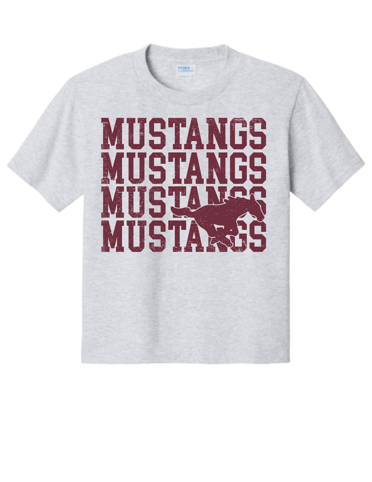 Mount Vernon Mustangs Tee - HOMECOMING SPECIAL